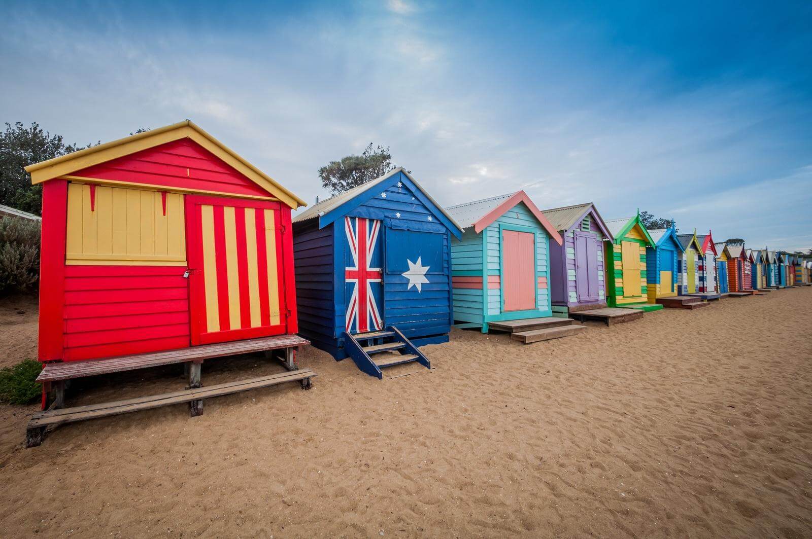 海邊彩色小屋 Brighton Beach Bathing Boxes