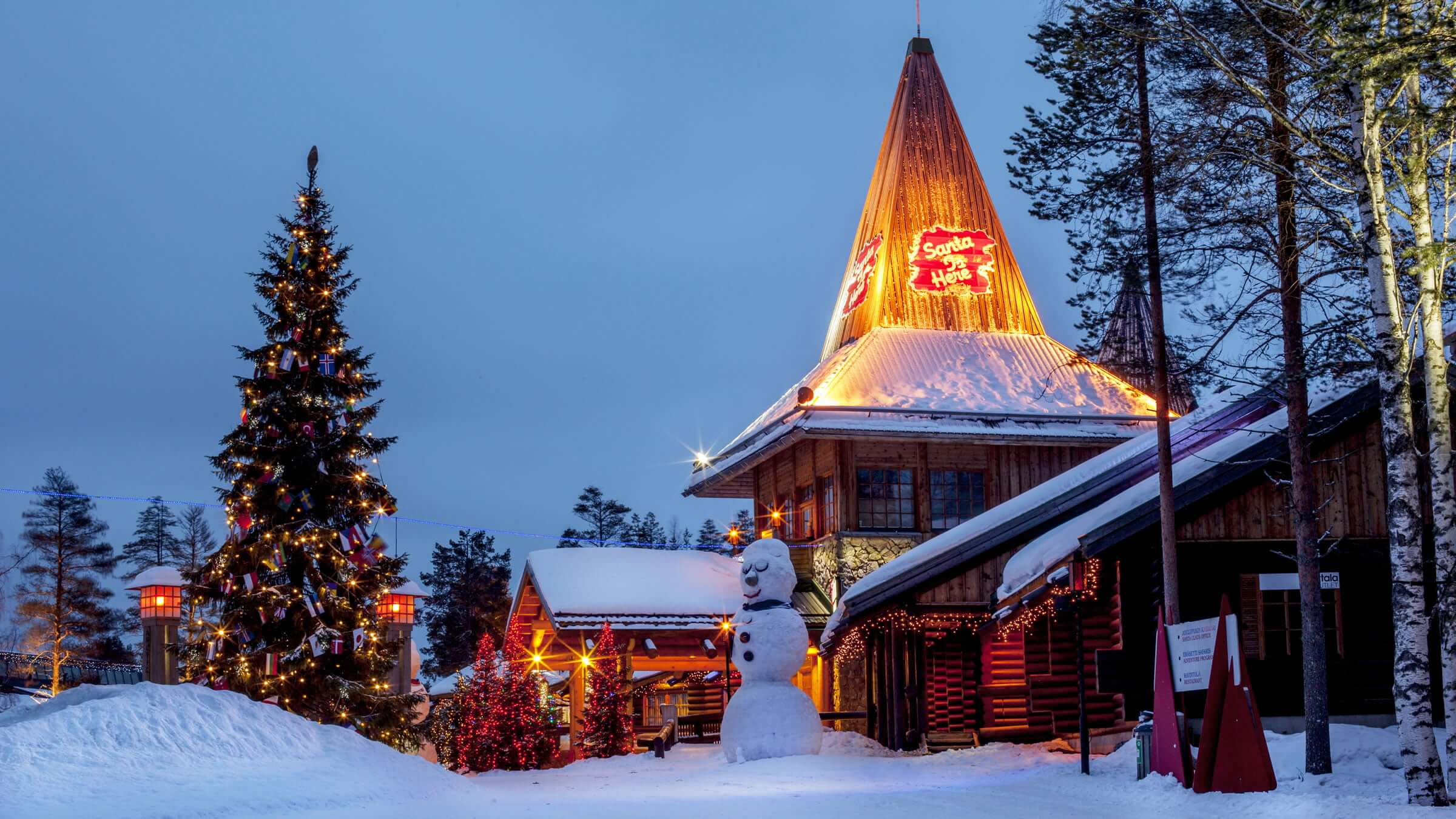 Villa-de-Santa-Claus-en-Rovaniemi-Finlandia