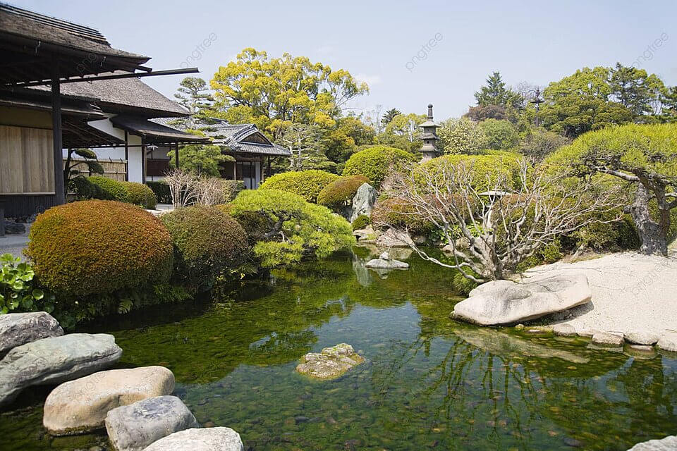 pngtree-korakuen-garden-in-okayama-landscape-design-japan-asia-photo-image_33028516