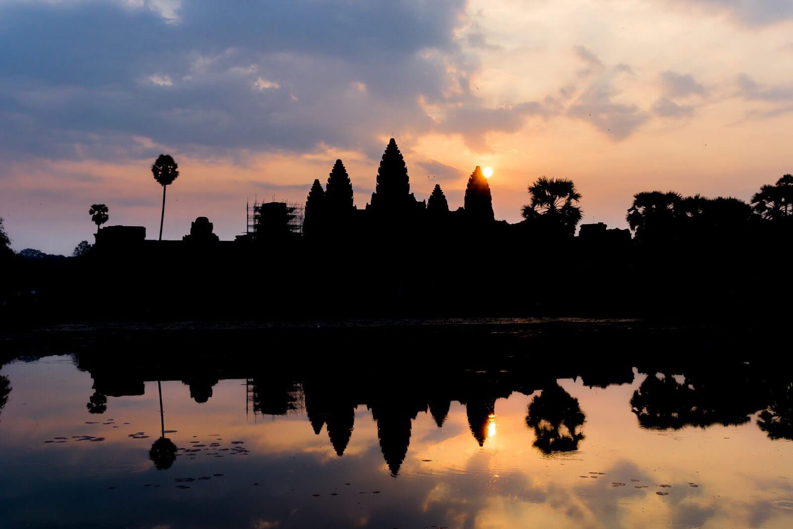 Sunset at Angkor Wat