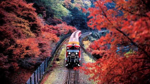 嵐山小火車