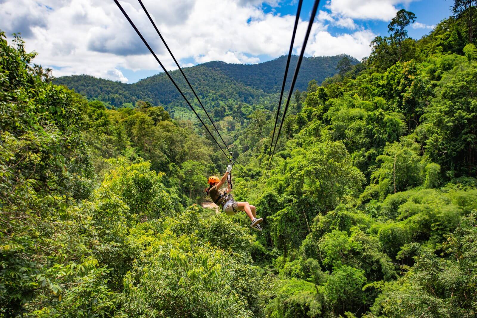 Zipline adventure, Chiang mai, Thailand