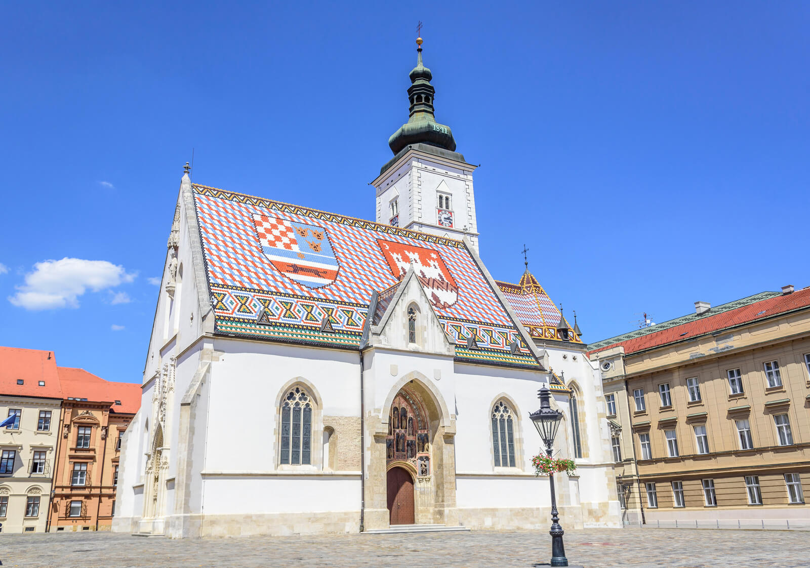 St. Mark's Church at St. Mark's Square, Zagreb