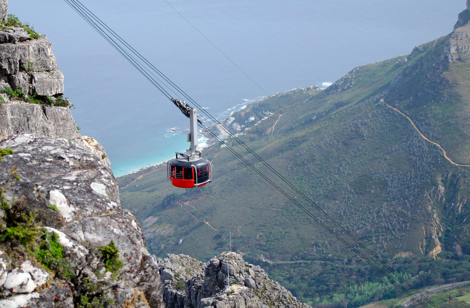 Cable Car at Table Mountain, Cape Town