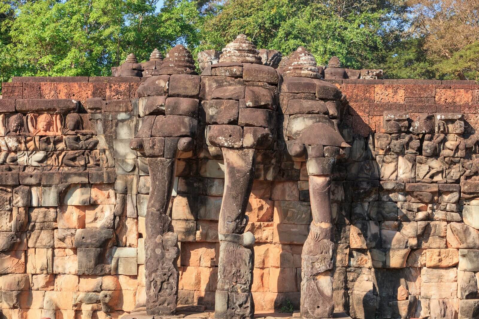 Terrace of the Elephants, Cambodia