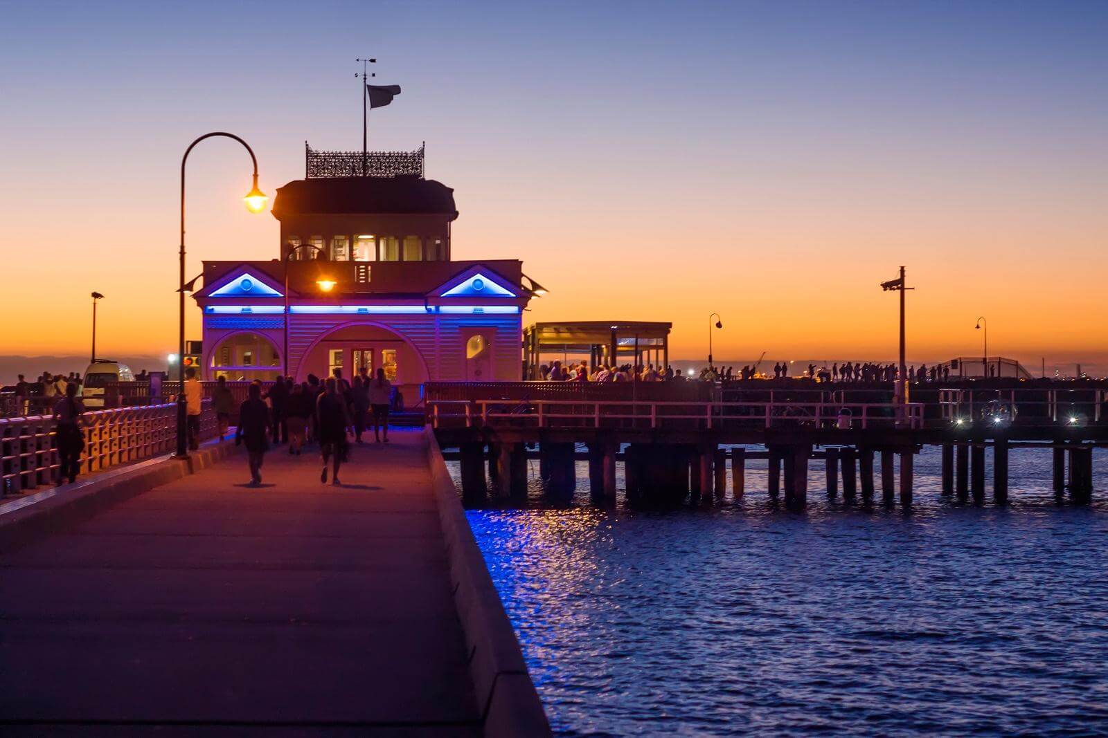 聖柯達海邊 St Kilda Beach