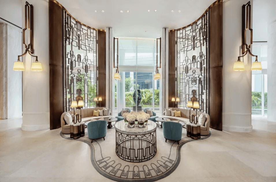 Waldorf Astoria Bangkok大廳