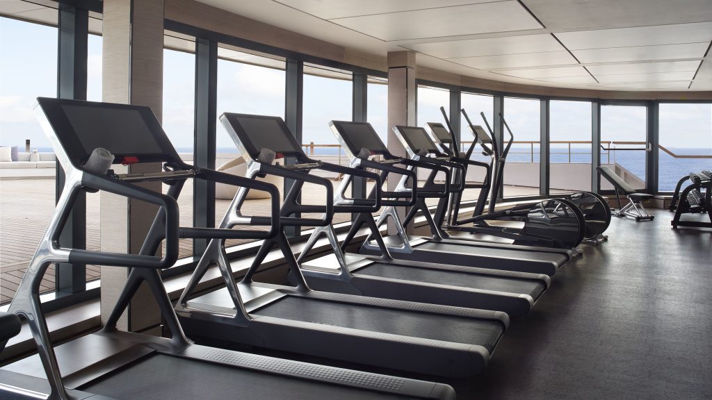 Evrima; The Ritz-Carlton Yacht Collection; Fitness Studio; March 2022