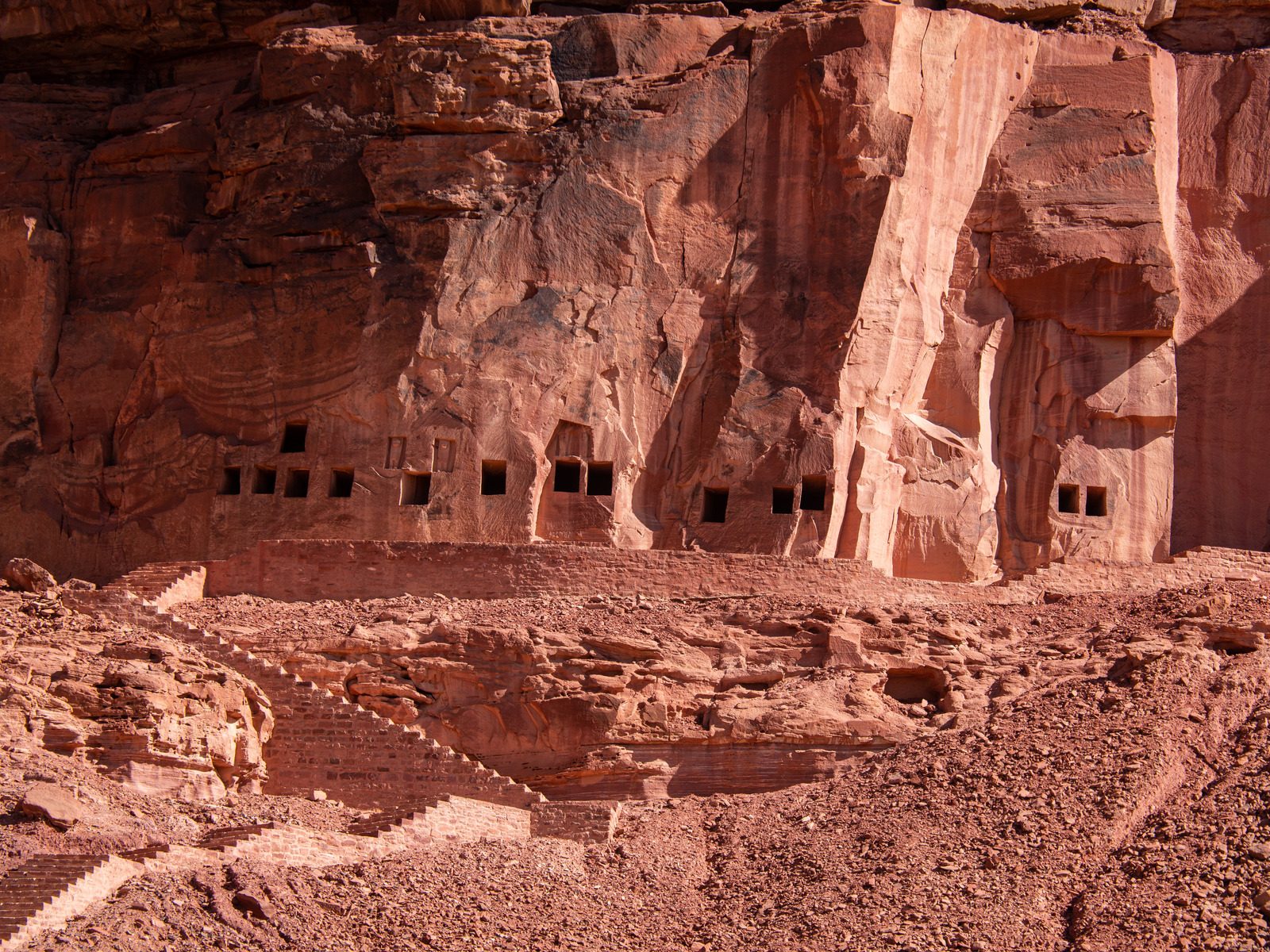 Lion Tombs of Dadan in Al Ula, Saudi Arabia