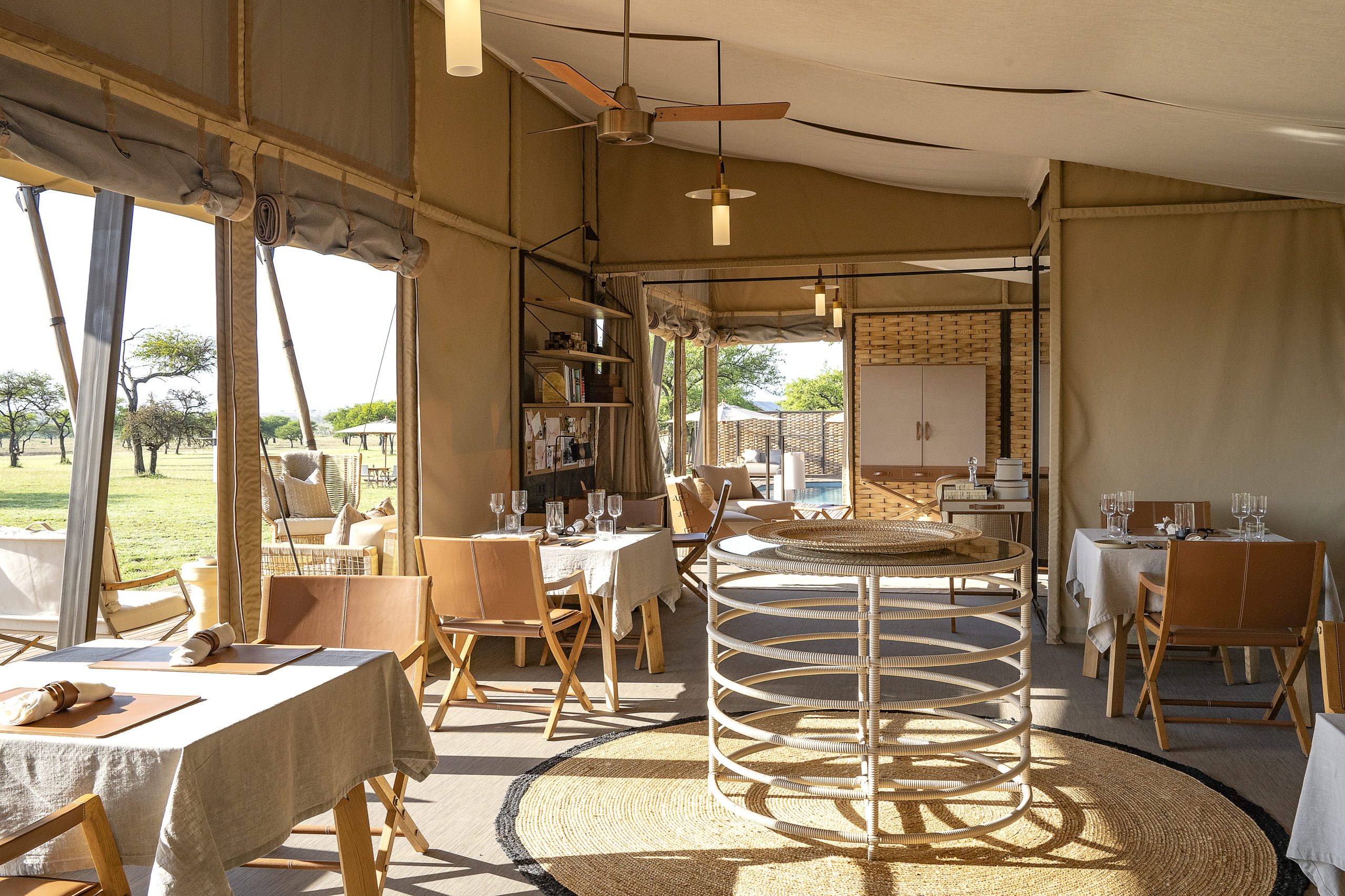 Singita Sabora Tented Camp_Dining Area