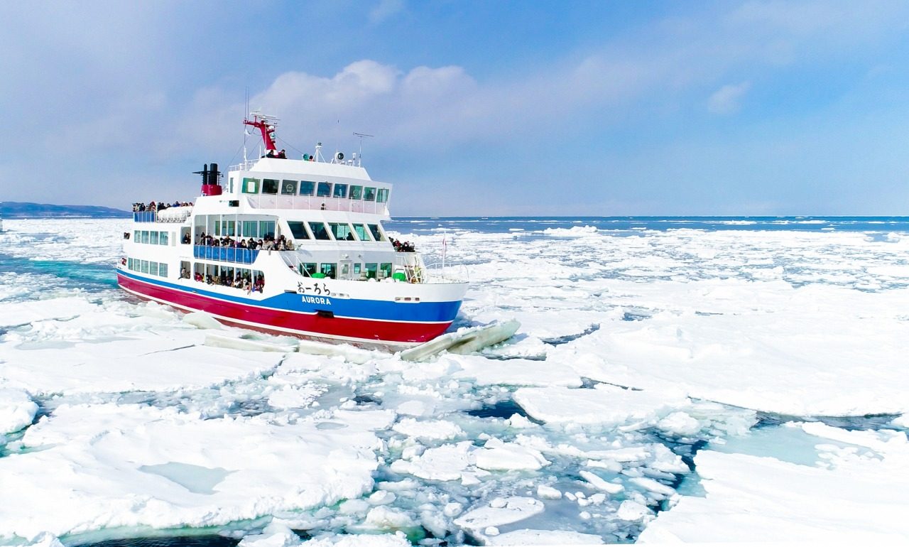 網走流冰觀光破冰船「Aurora極光號」2