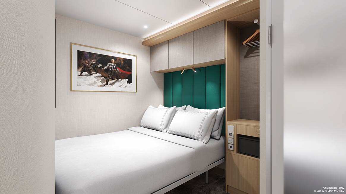 Concierge Family Stateroom with Oceanview Verandah２