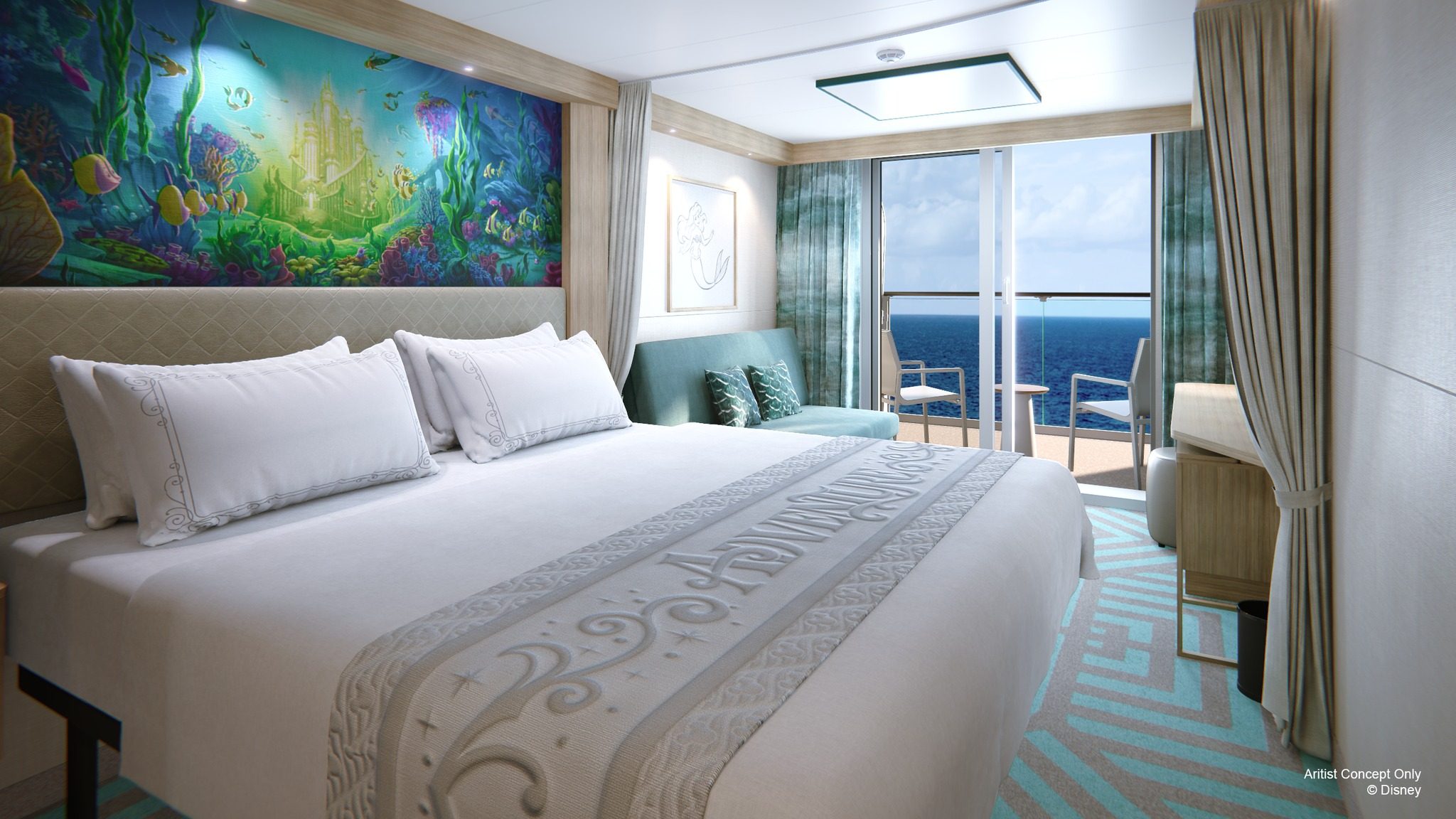 Deluxe Oceanview Stateroom with Verandah