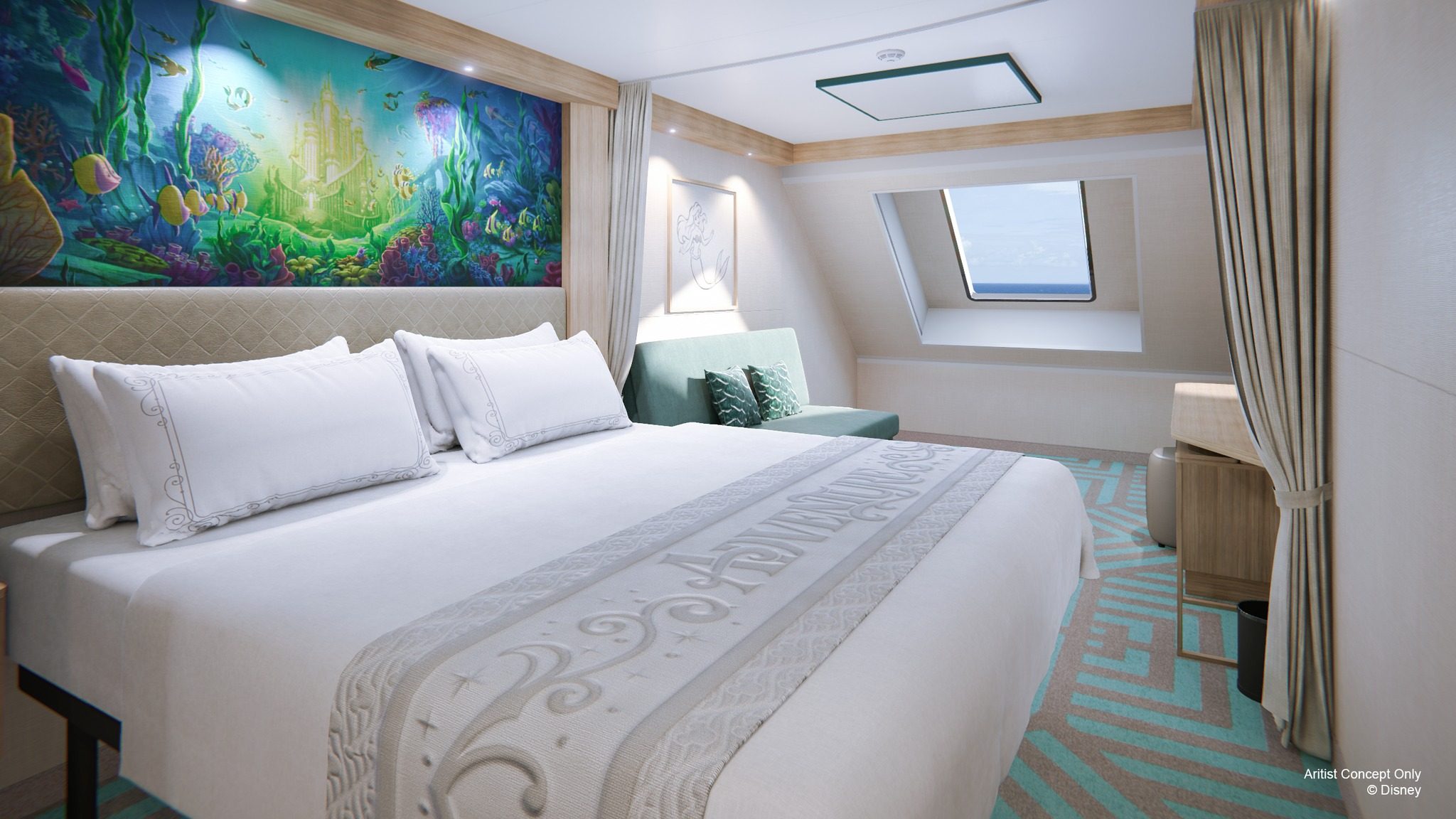 Deluxe Oceanview Stateroom