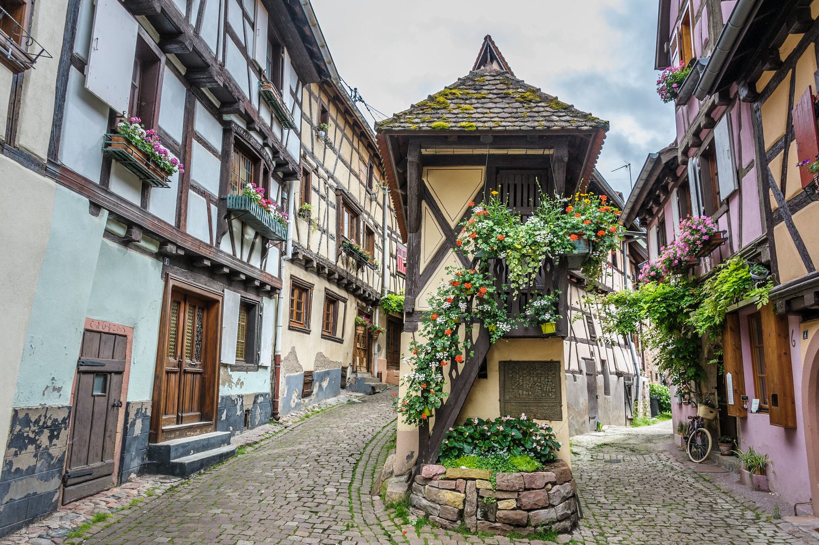 Equisheim, a village of Alsace near Colmar